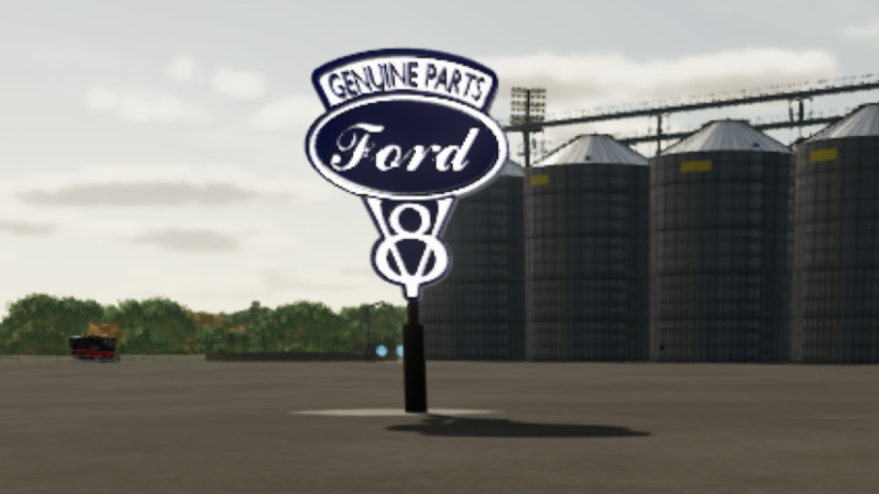 Ford V8 Sign