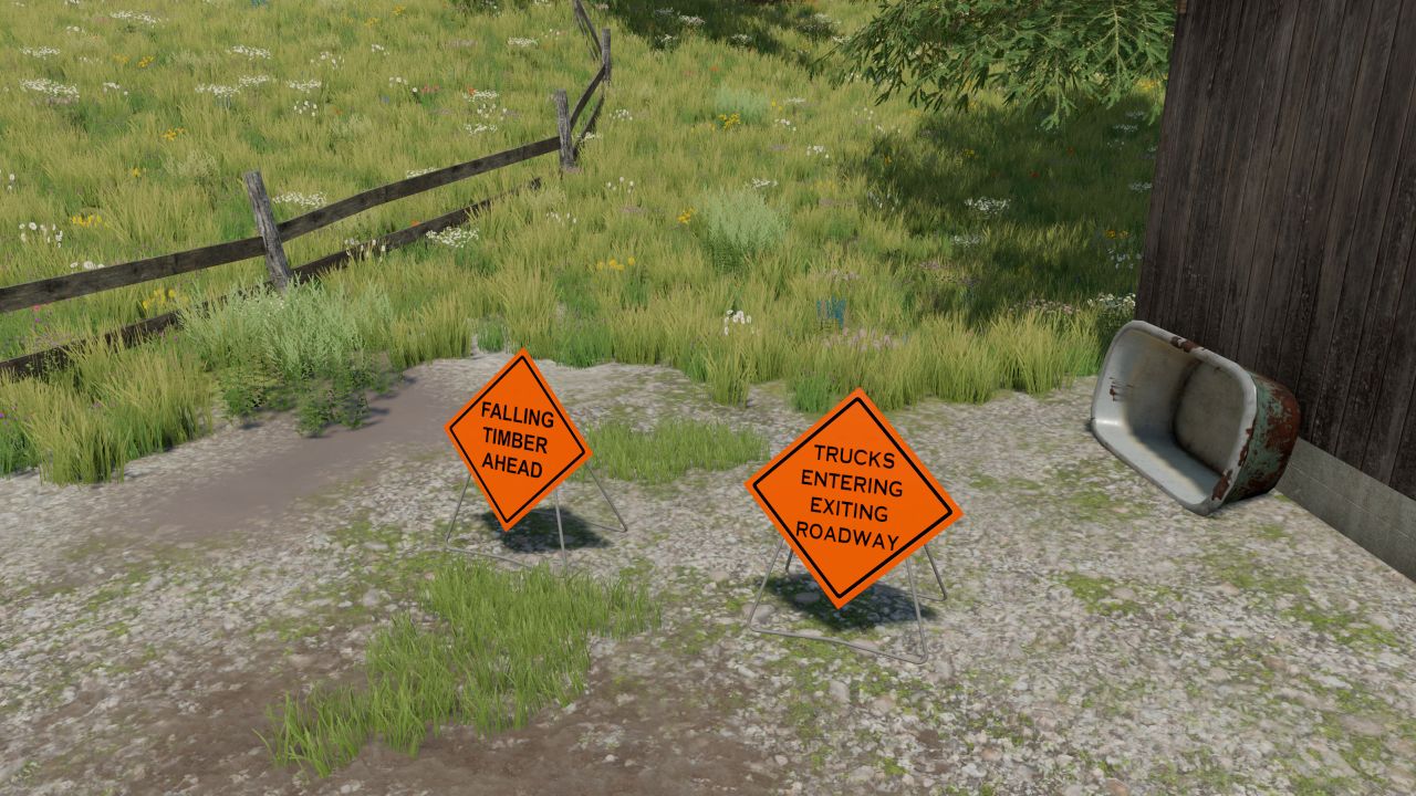 Forest Road Signs-Paket