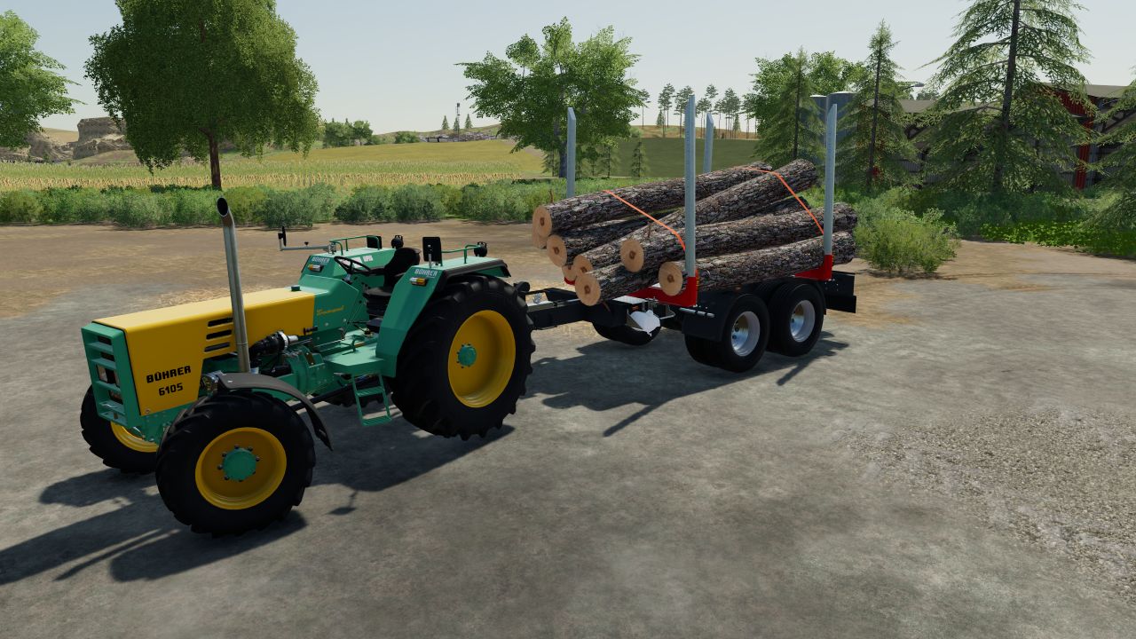 Forestry Tandem Trailer