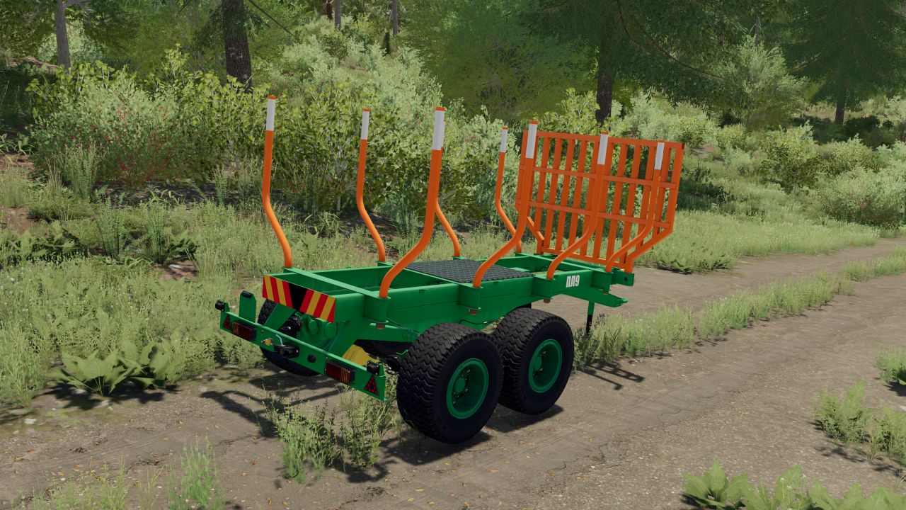 Forestry trailer PL-9