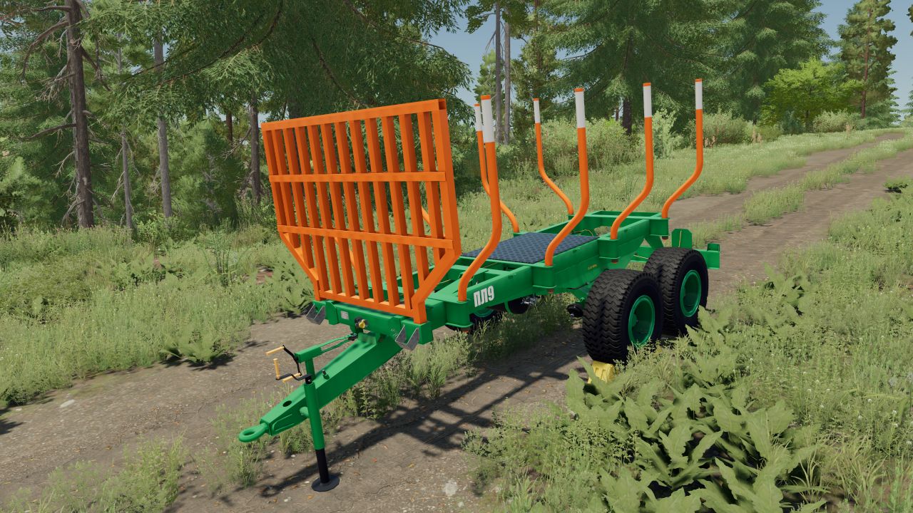 Forestry trailer PL-9