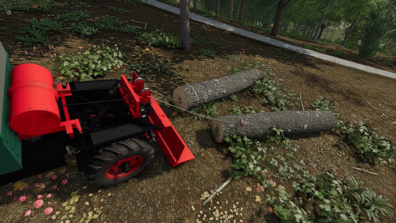 Forestry winch