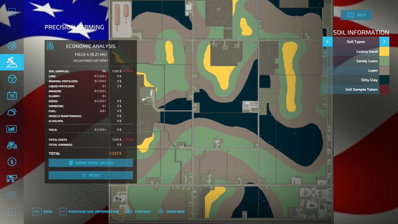 Frankenmuth Farming Map