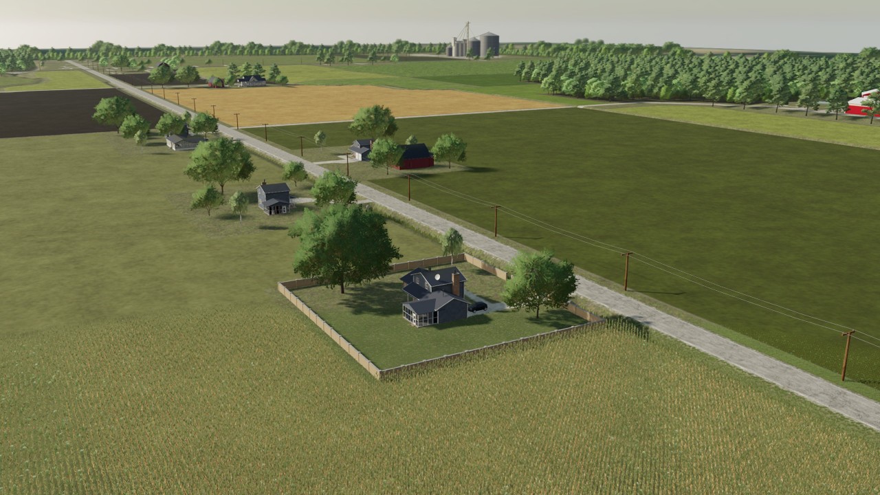 Frankenmuth Farming Map