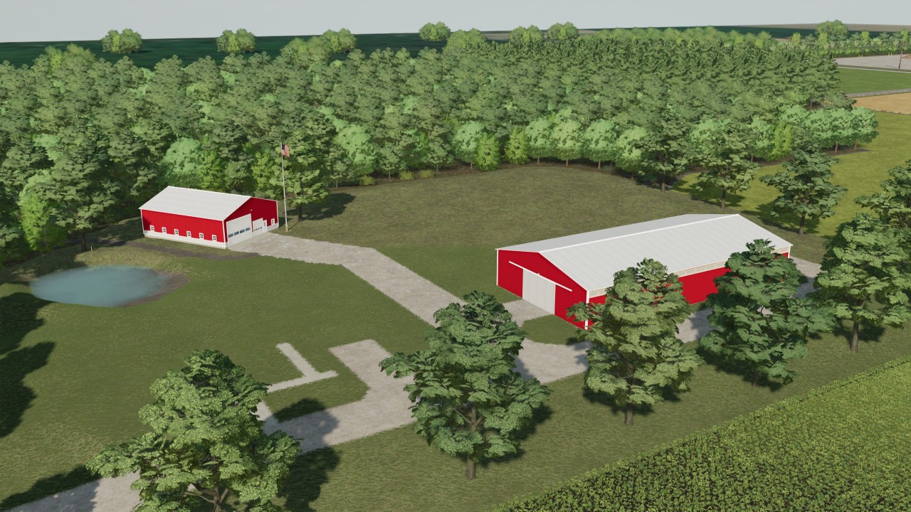Frankenmuth Farming Map