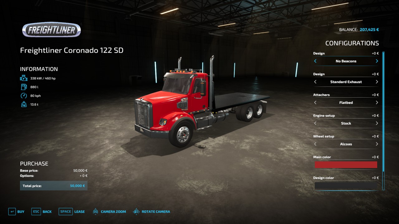 Freightliner Coronado 122SD