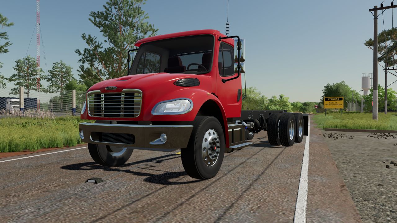 Freightliner M2 106 Плато Camion/Ar