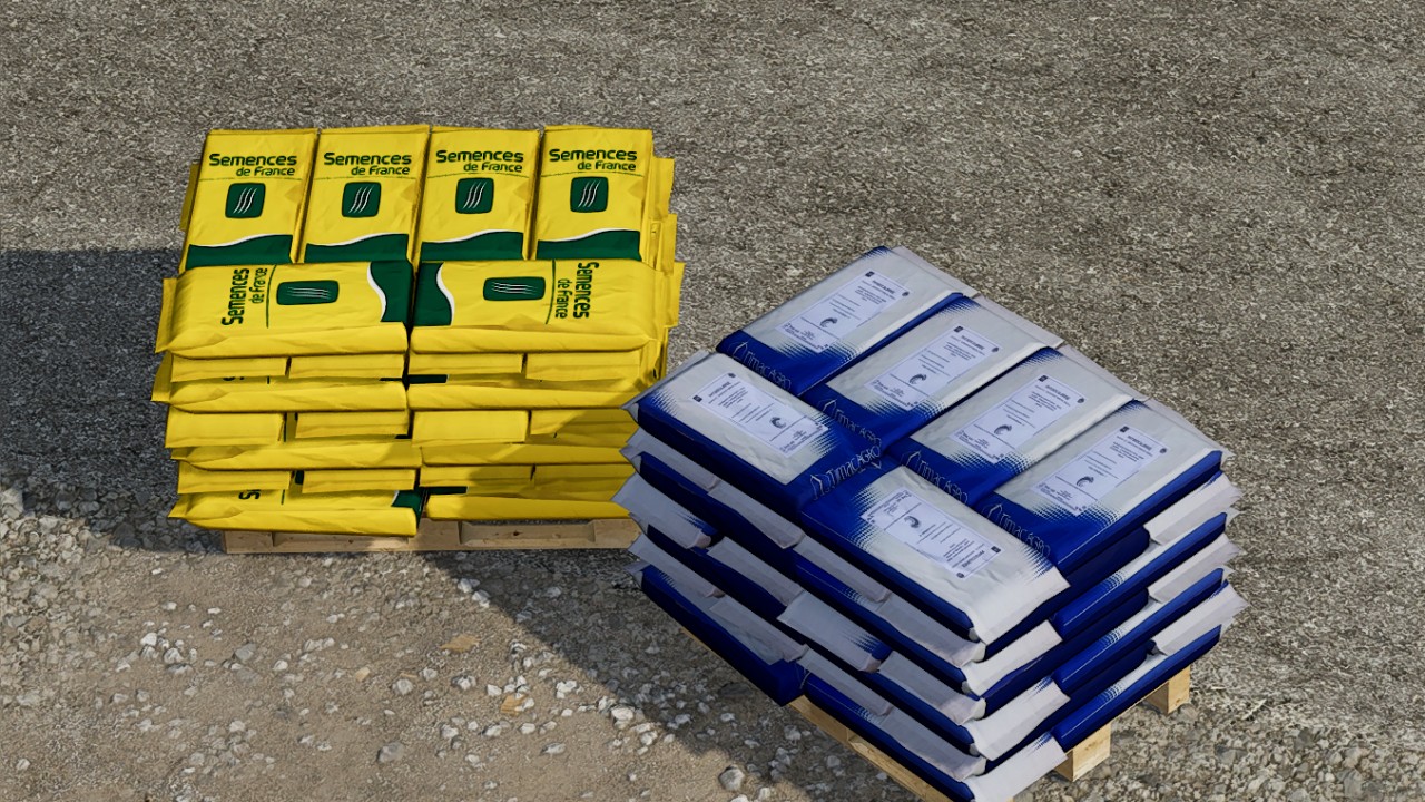 French Pallets / Seeds, Fertilizers