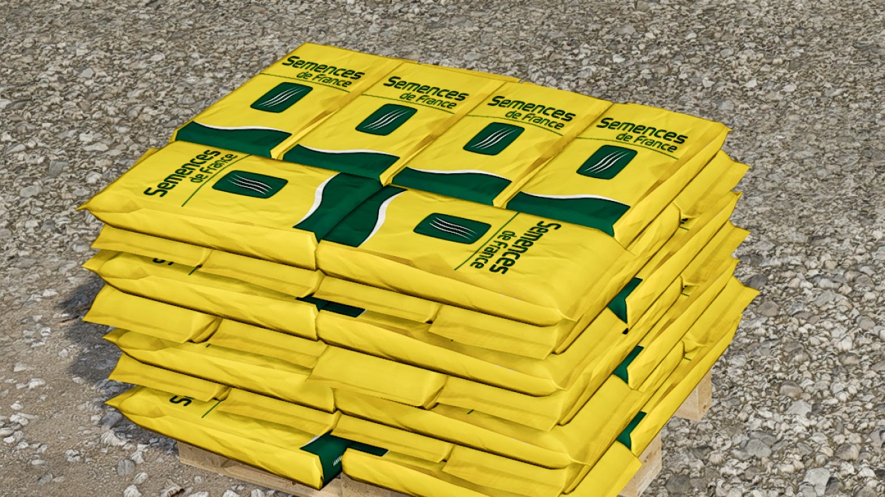 Pallet francesi / semi, fertilizzanti