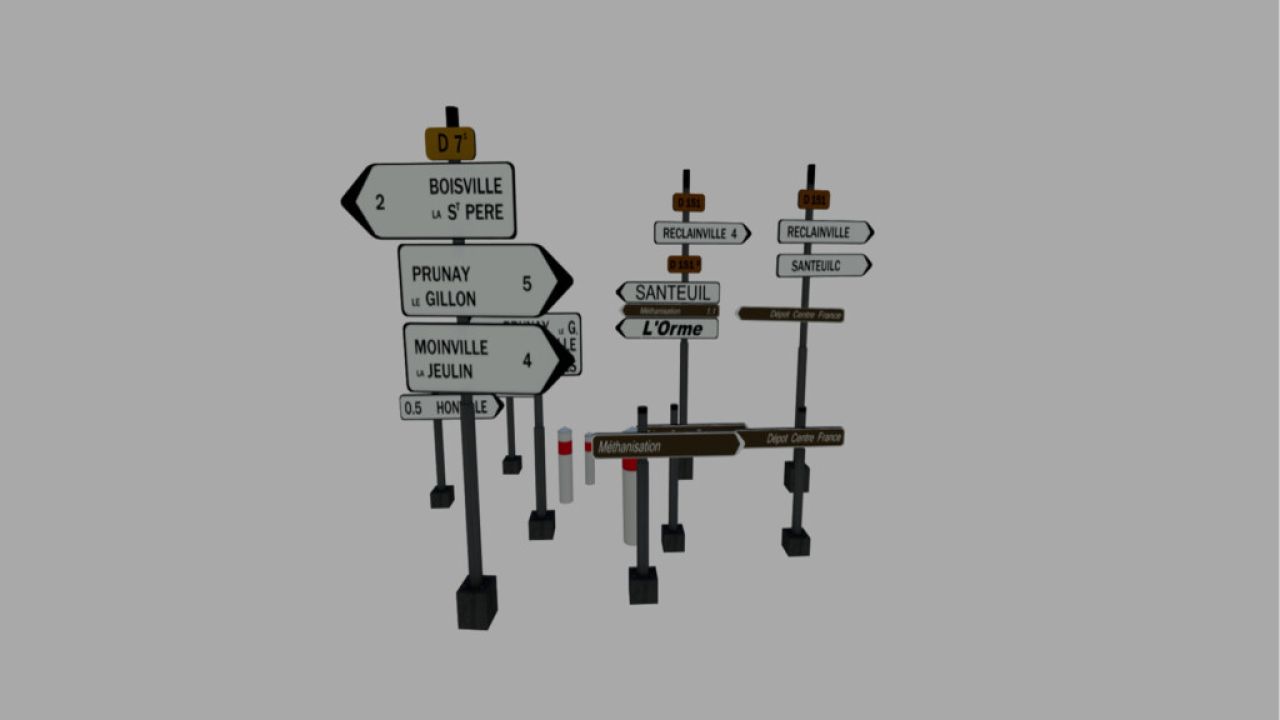 Paquete de panel francés (Prefab) FS22 - KingMods