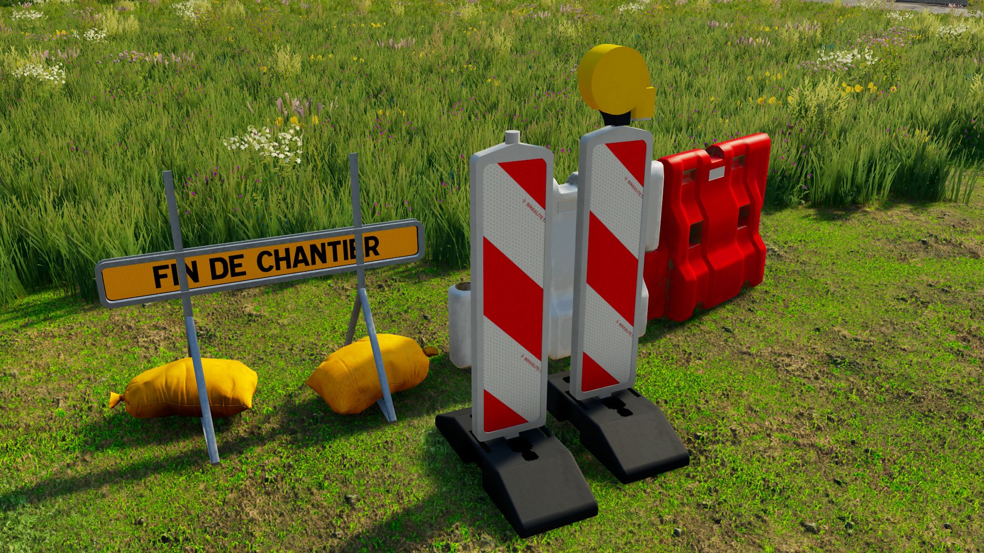 French Temporary Panels