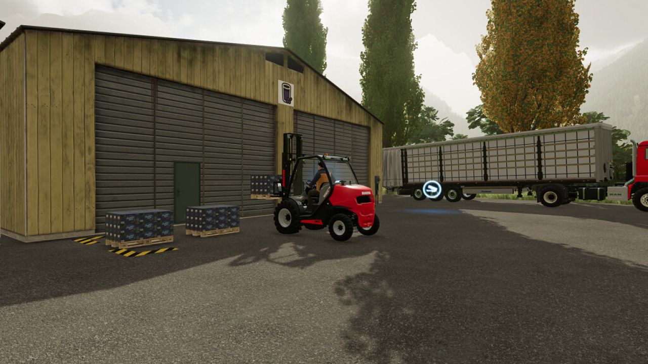 Fresh Products Warehouse Pack FS22 - KingMods
