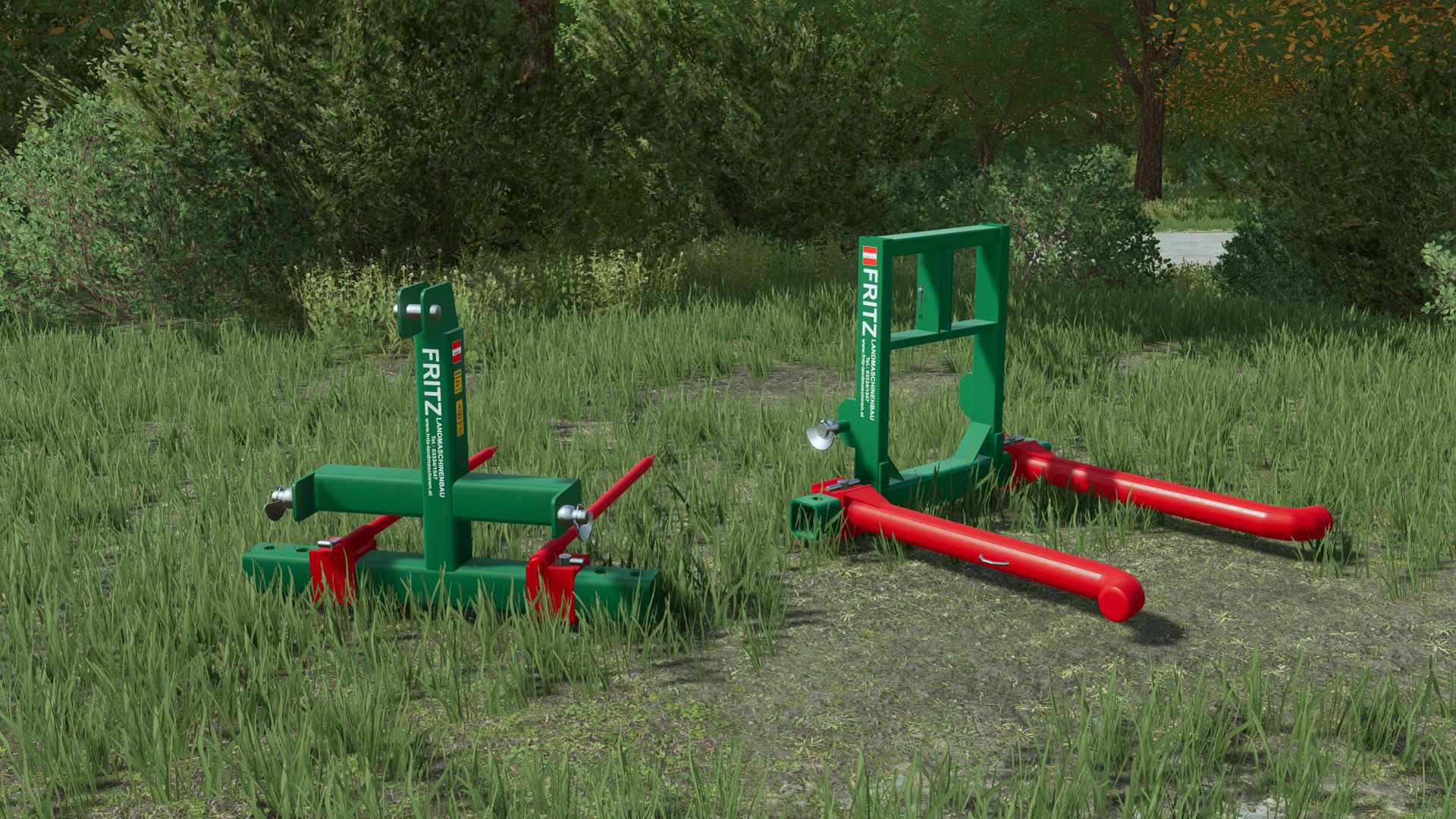 Pacote de garfos para fardos Fritz