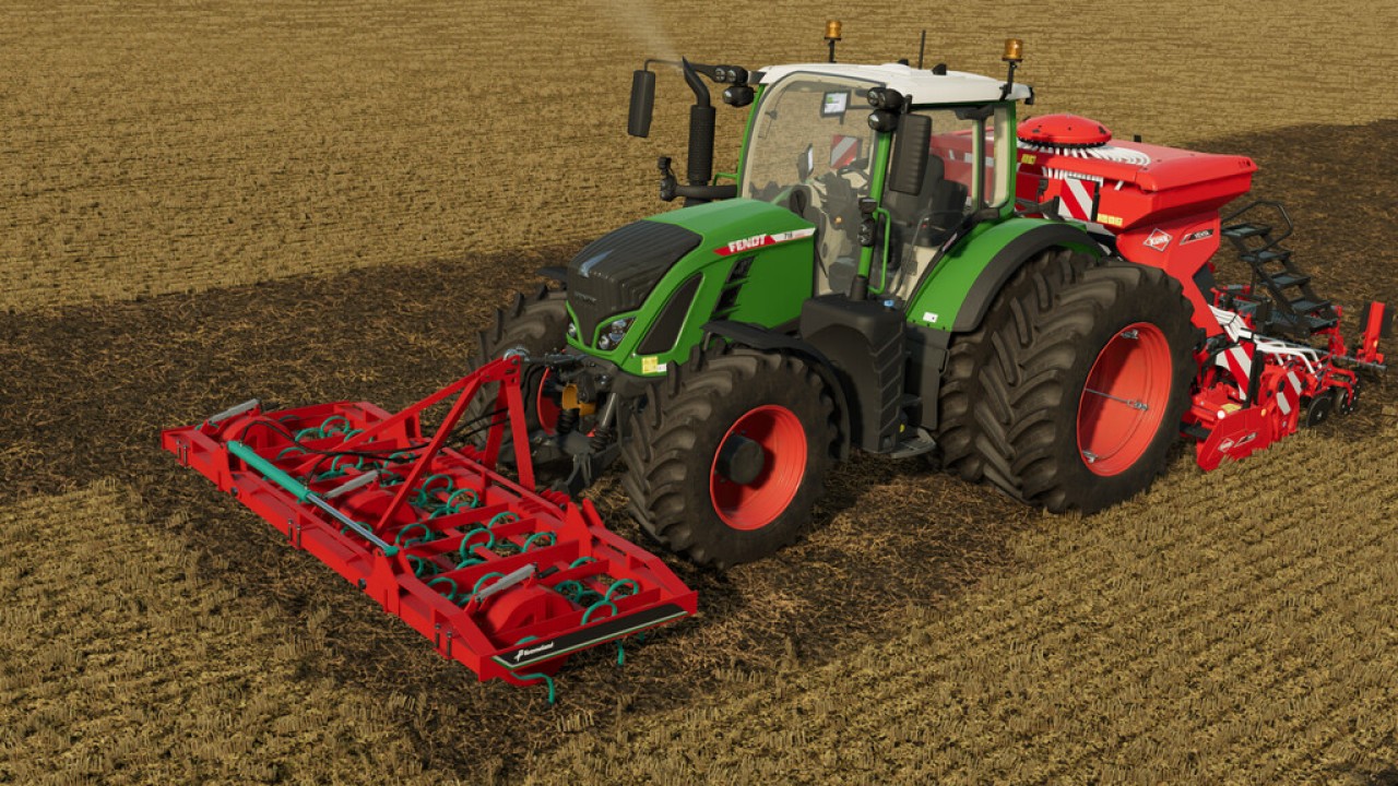 Frontal cultivator Kverneland