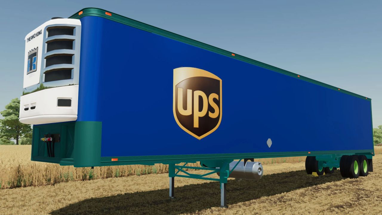 Fruehauf Trockentransporter-Anhängerpaket
