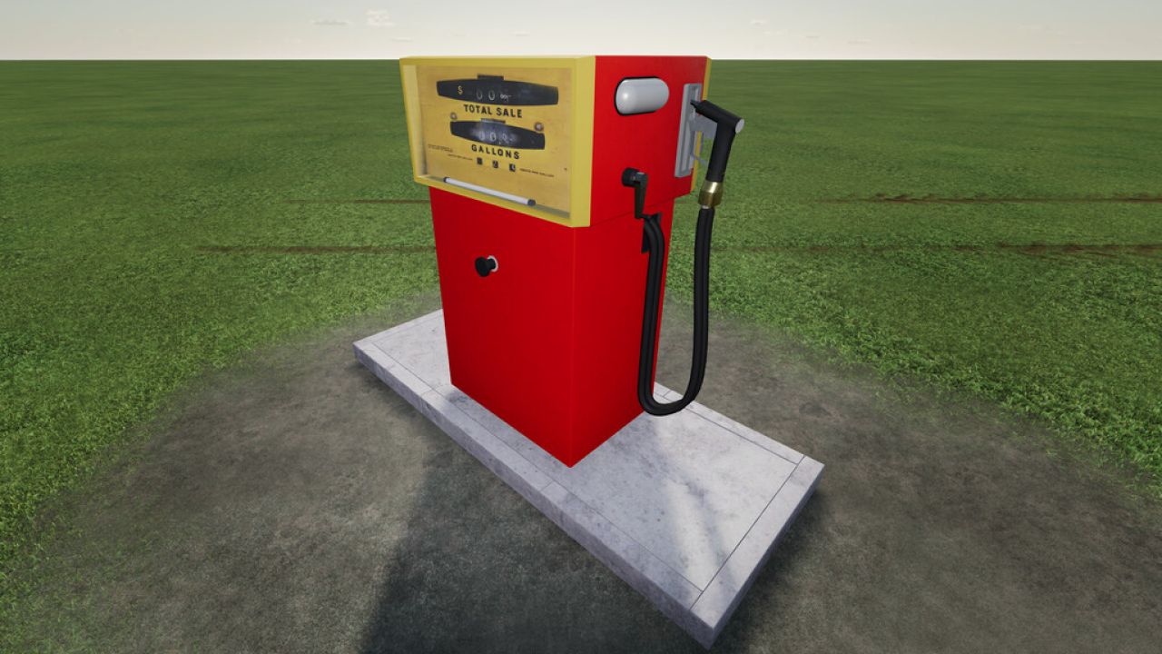 Kraftstoff-Verkaufsstation