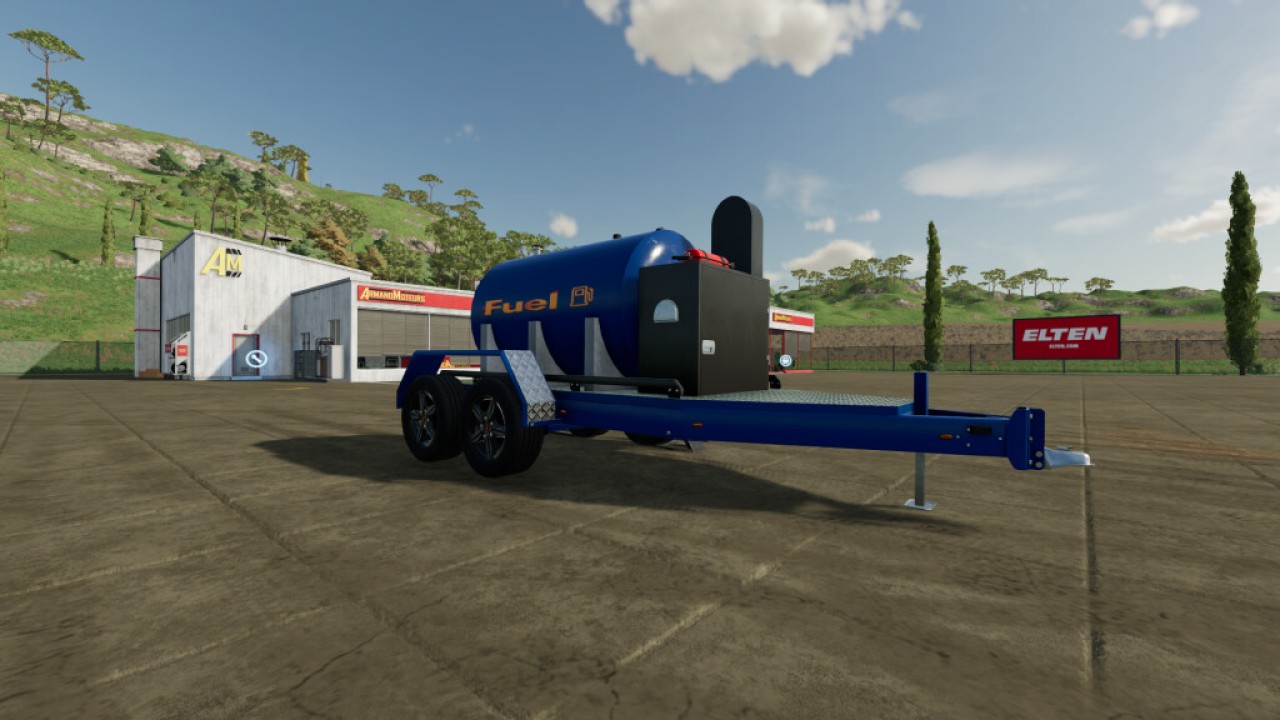 Remorque de réservoir de carburant