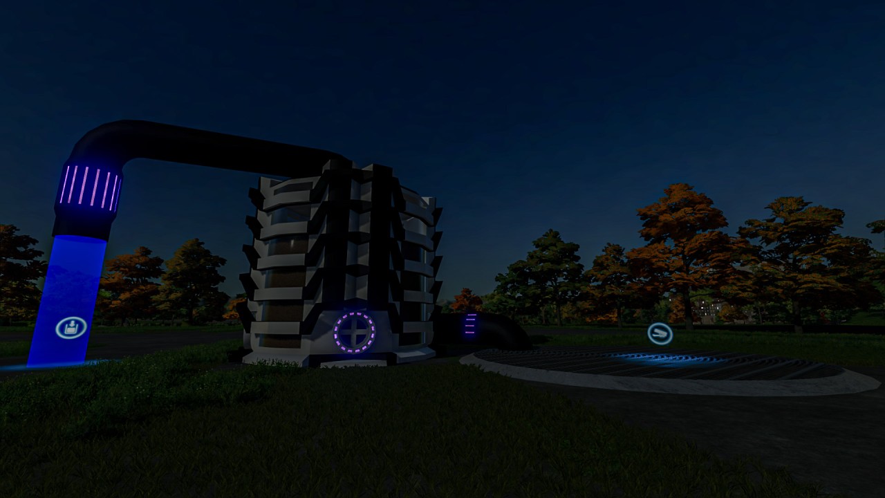 Futuristic Large Silo