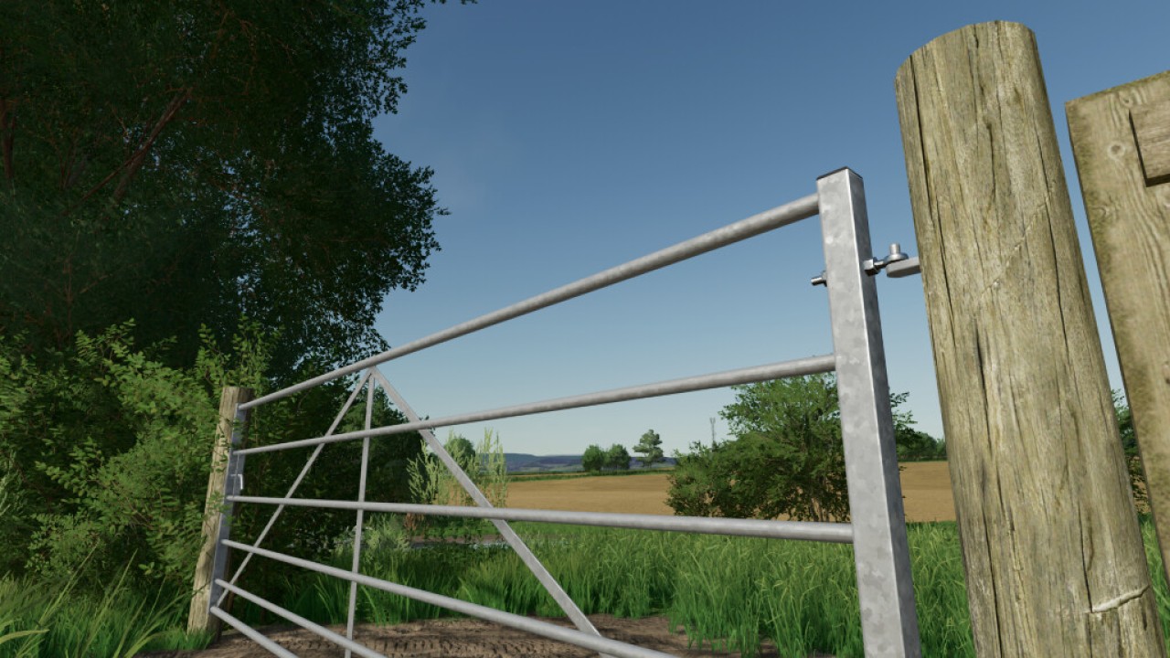 Galvanised Metal Field Gate Pack (Prefab)