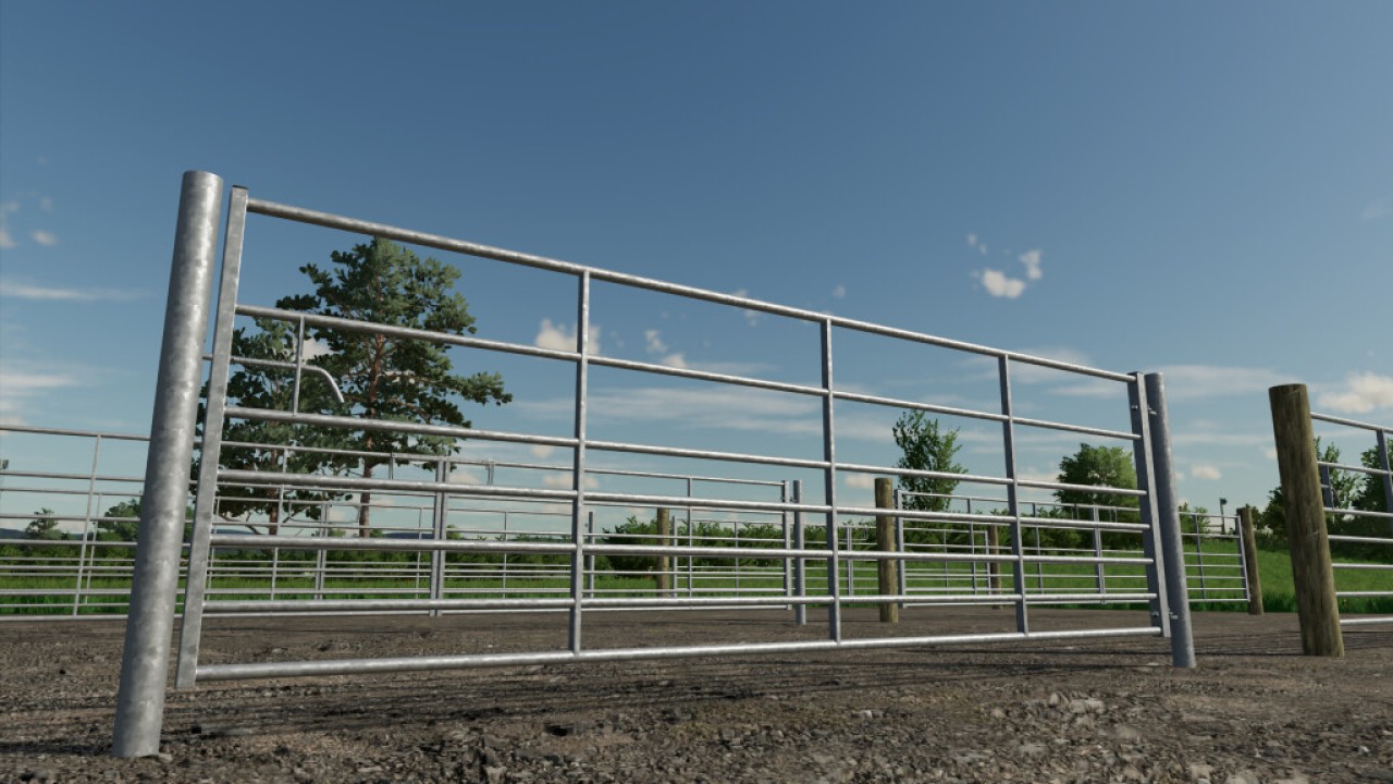 Galvanised Metal Field Gate Pack (Prefab)