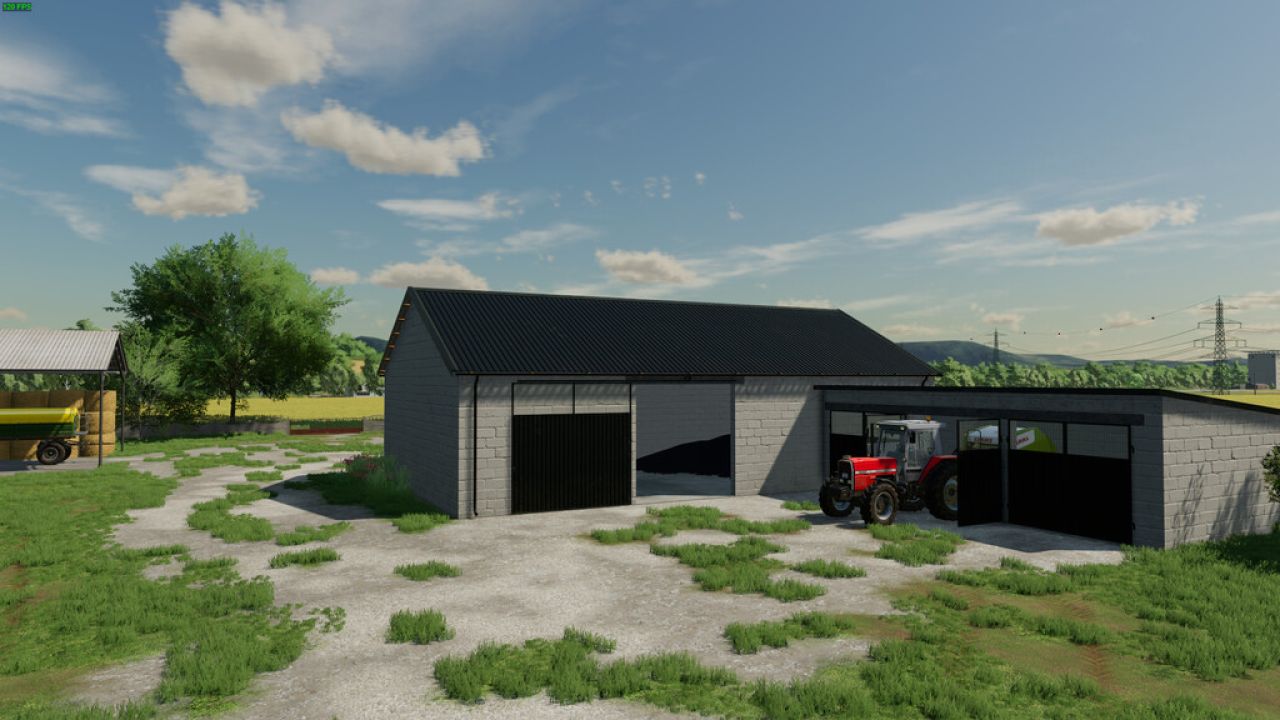 Garage With Storage