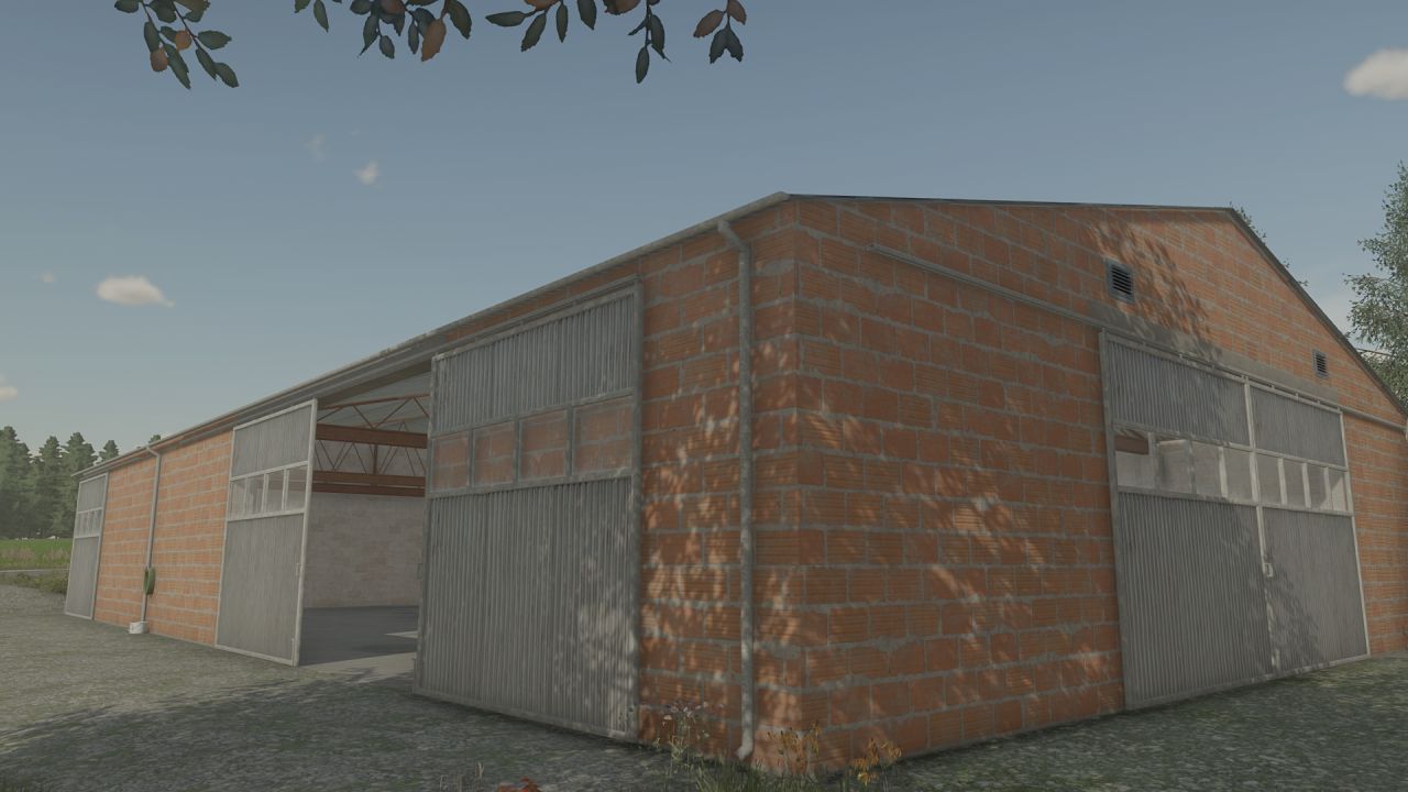 Garage/hall 18x30m