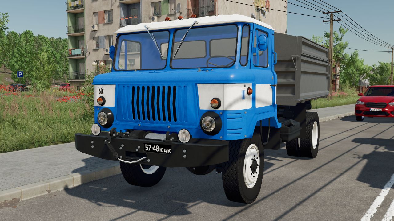 GAZ-66 dump truck