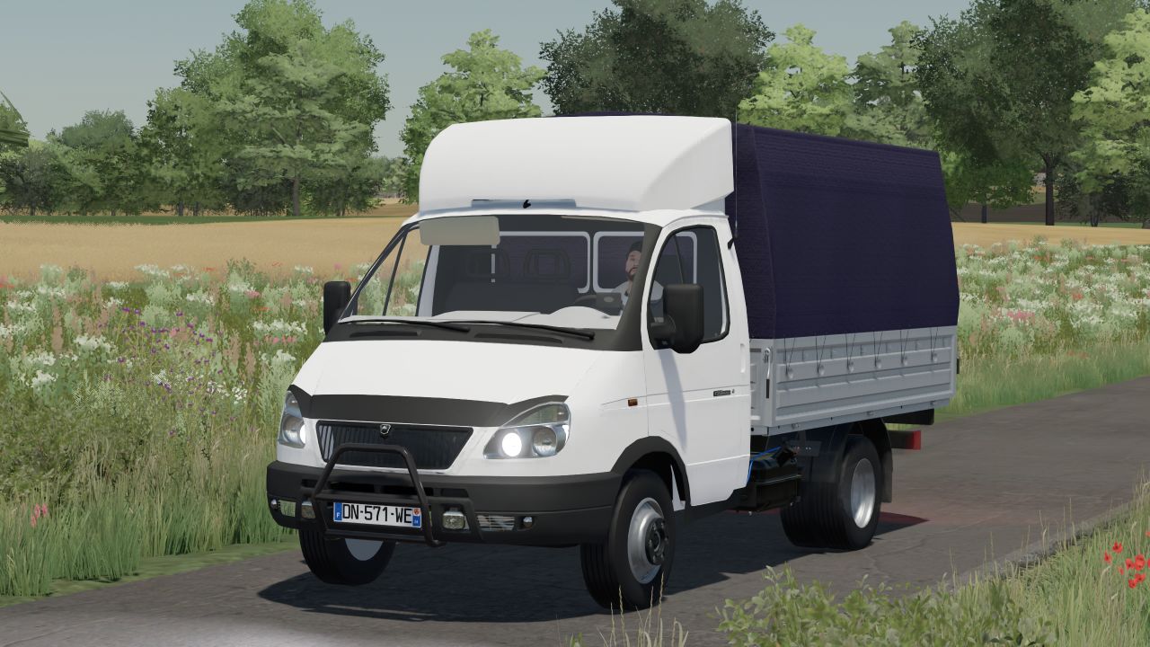 Gazel truck and trailer