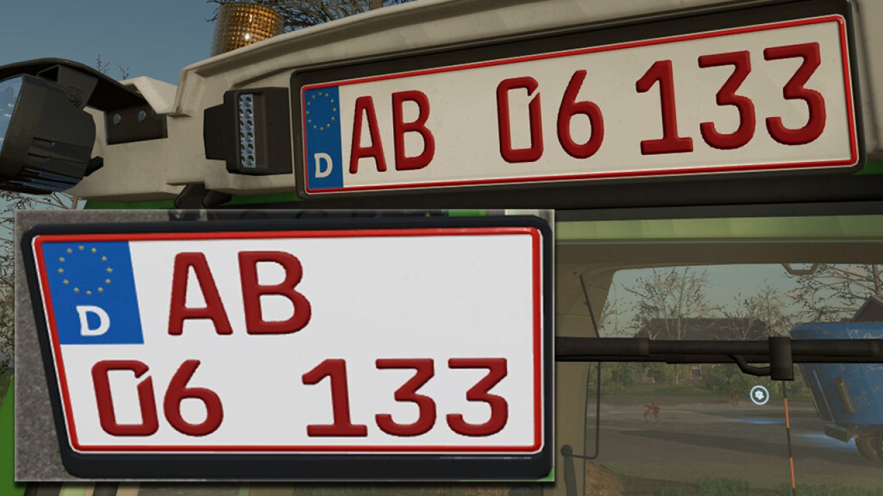 Placa alemã incl. Tempo curto e Temporada (Prefab)