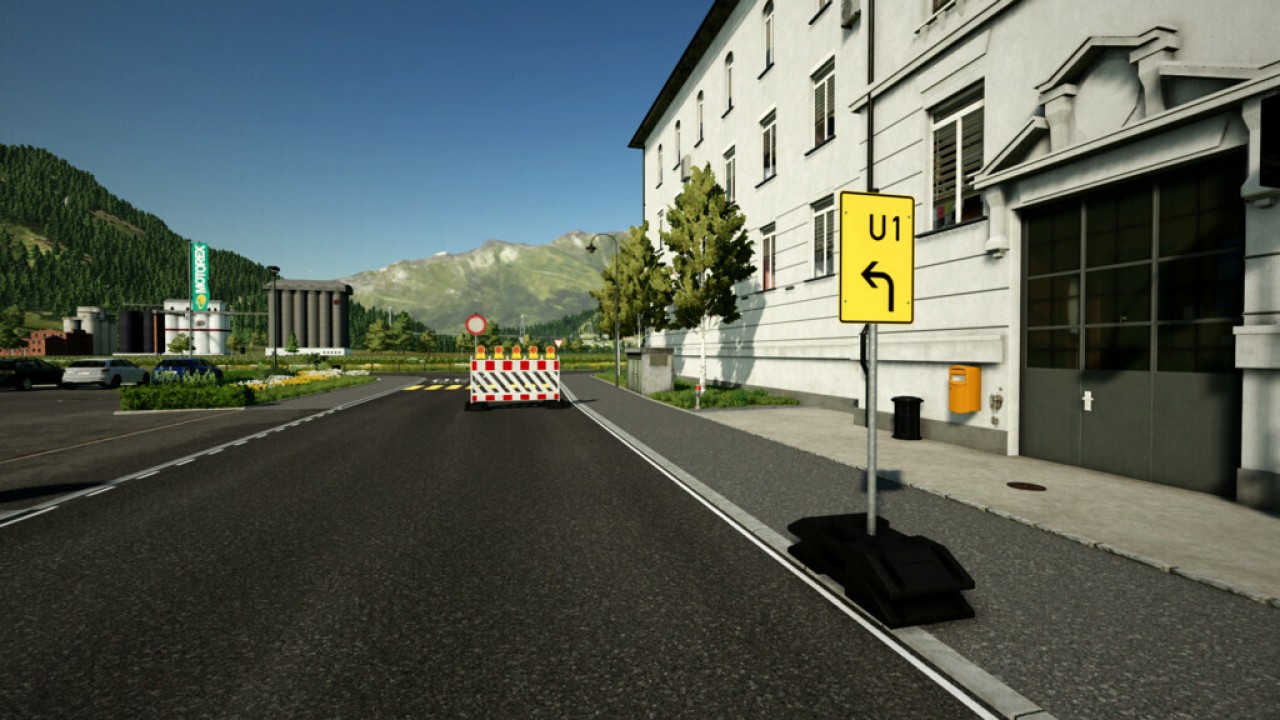 Panneaux routiers allemands