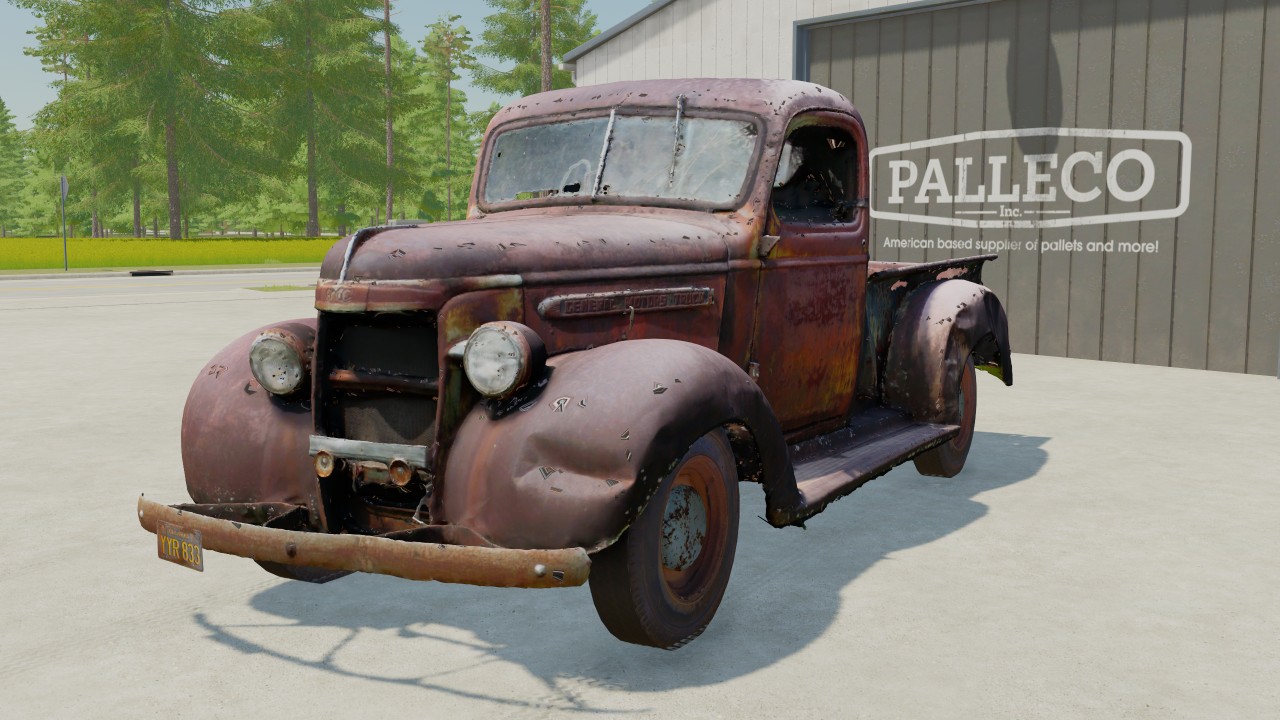 GMC 1937 rusty