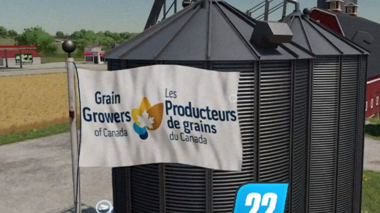 Grain Growers Of Canada Flag