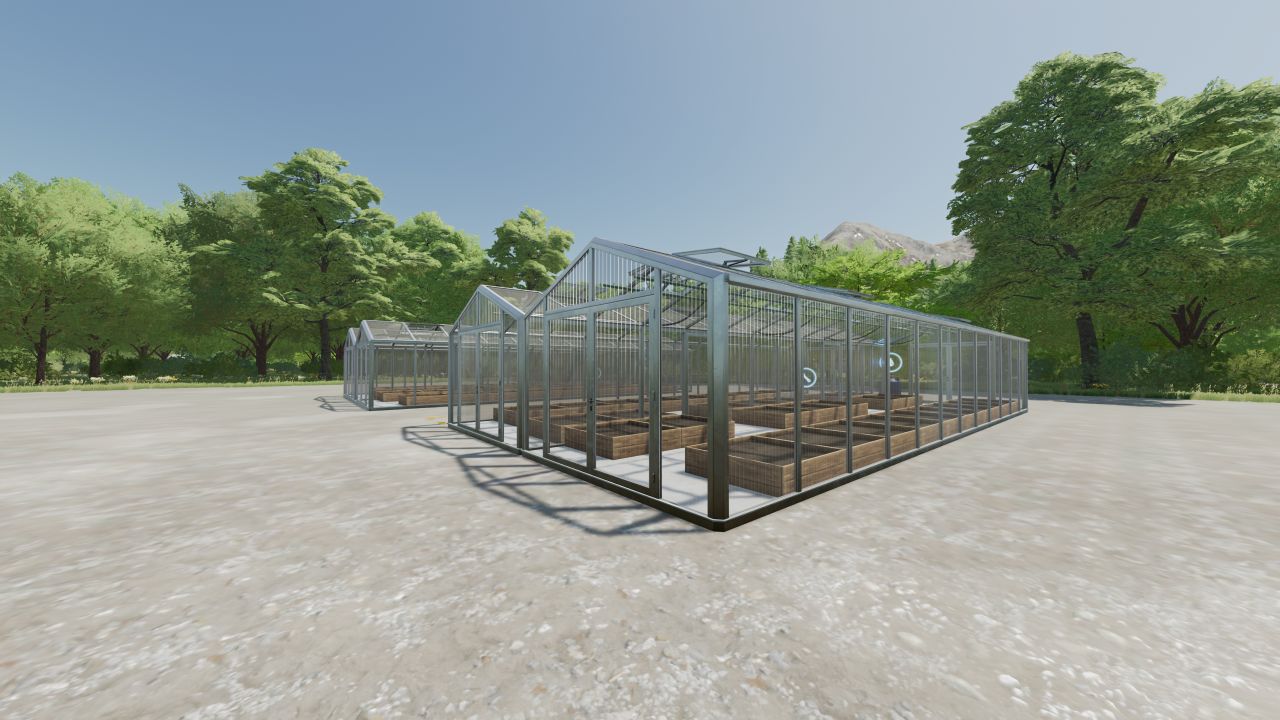 Greenhouse for crops from the Premium DLC