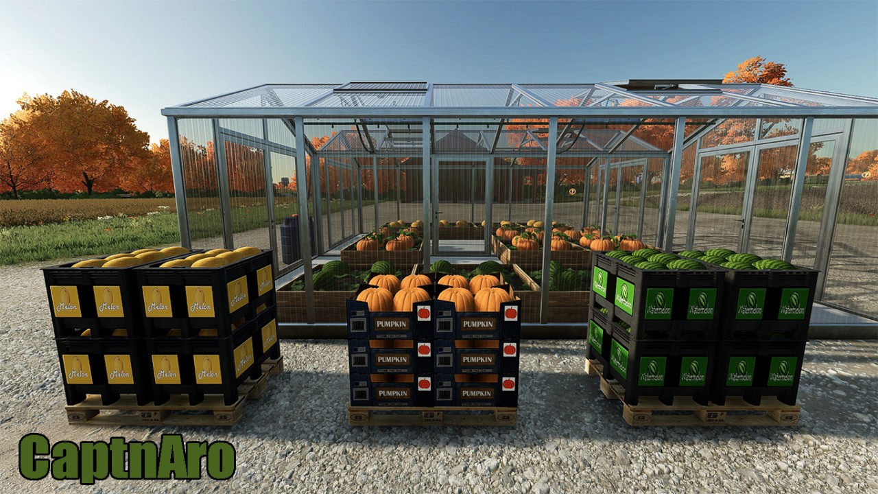 Gewächshaus MWP LS22 LandwirtschaftsSimulator Mods