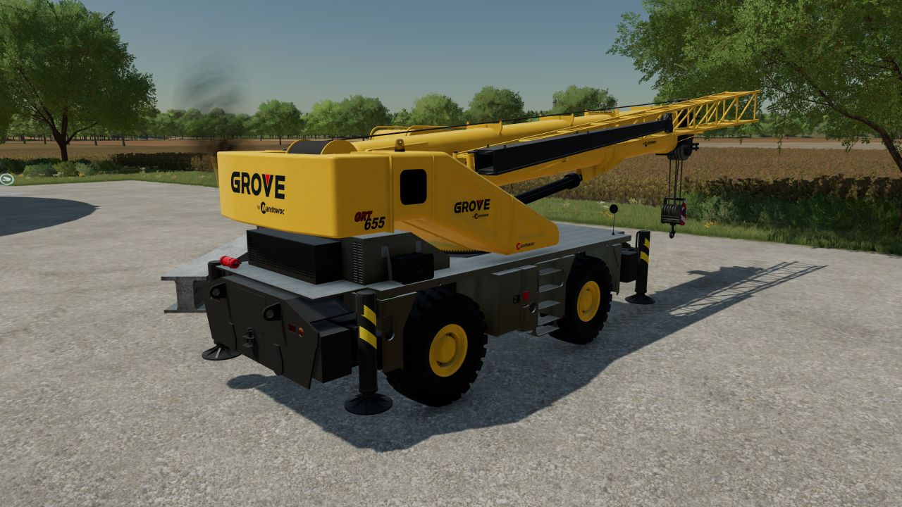 Grue tout-terrain Grove GRT 655