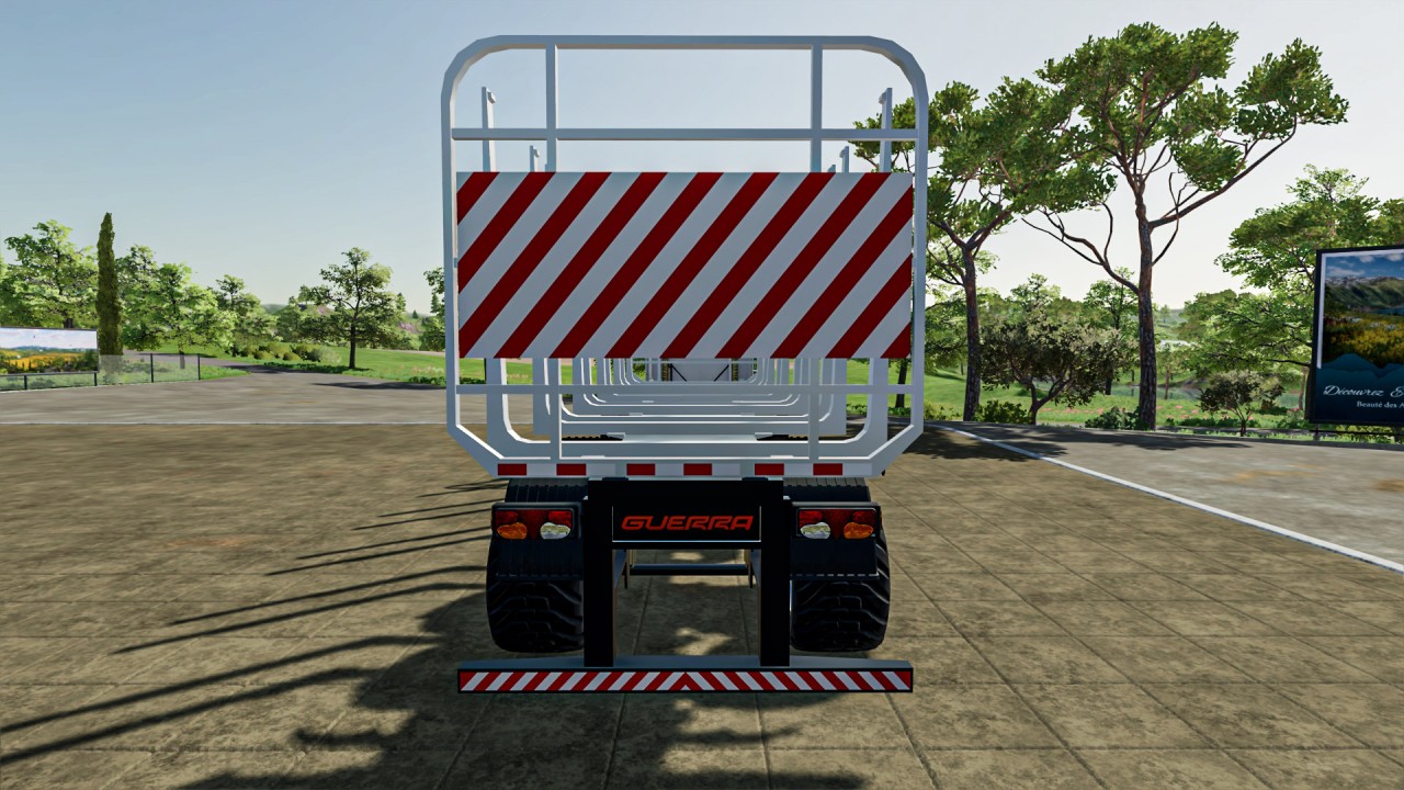 Guerra Wood Log Trailer