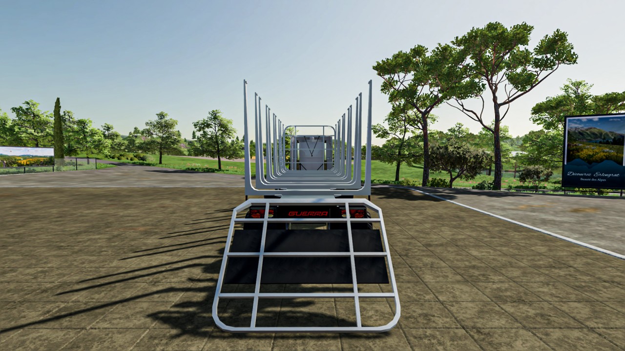 Guerra Wood Log Trailer