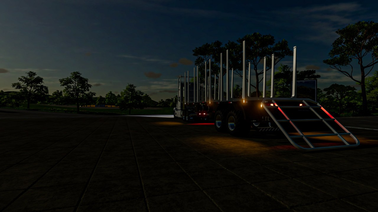 Guerra Wood Log Trailer
