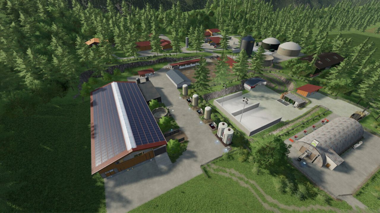 Gumpen Mega Field And Forest Map FS22 KingMods