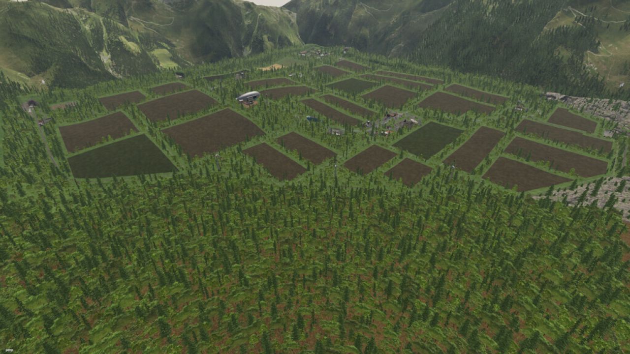 Gumpen Mega Field e mappa della foresta