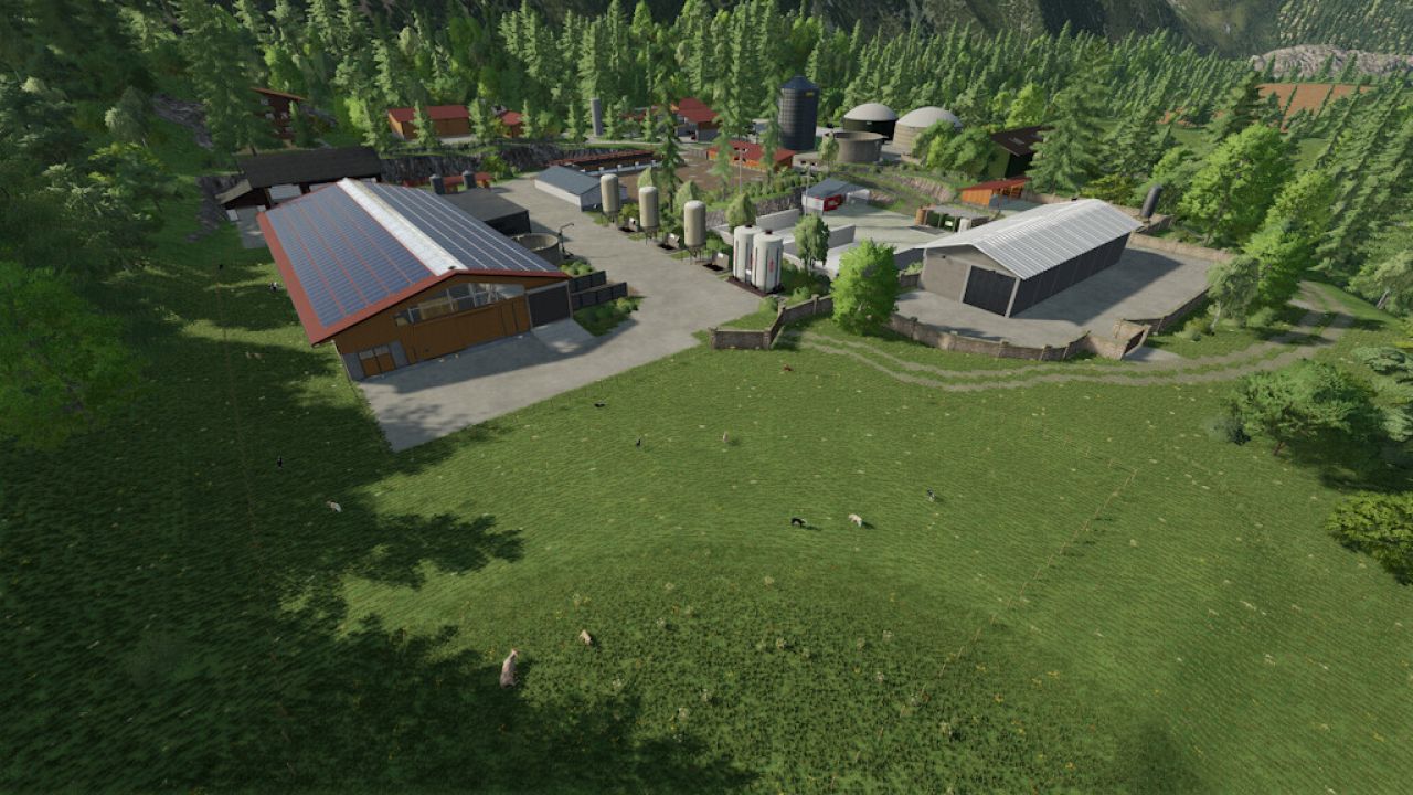 Gumpen Mega Field e mappa della foresta