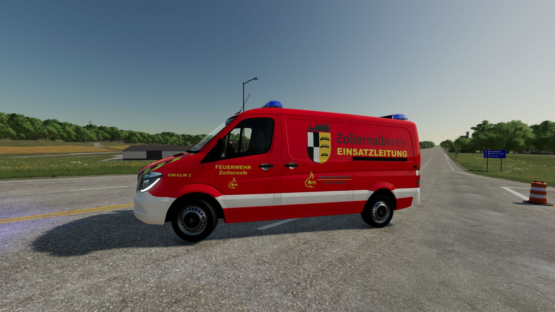 Vigili del fuoco distrettuali GW-ELW 2 ZAK