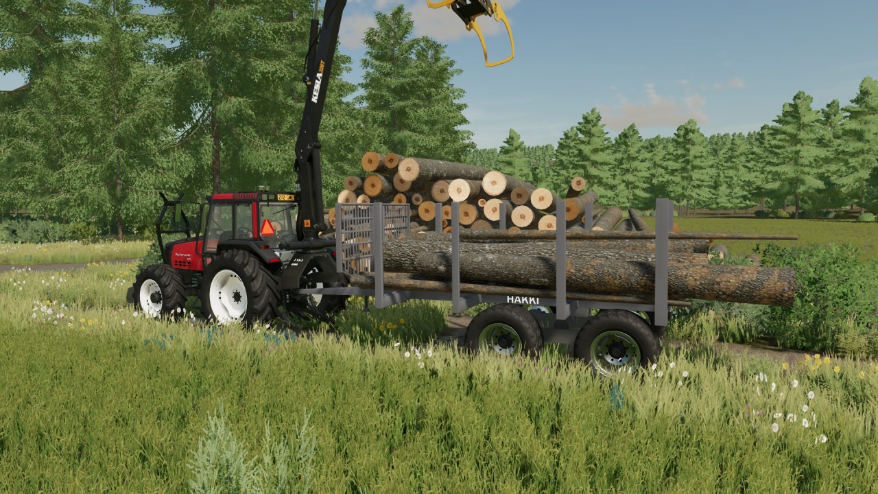 Hakki timber trailer