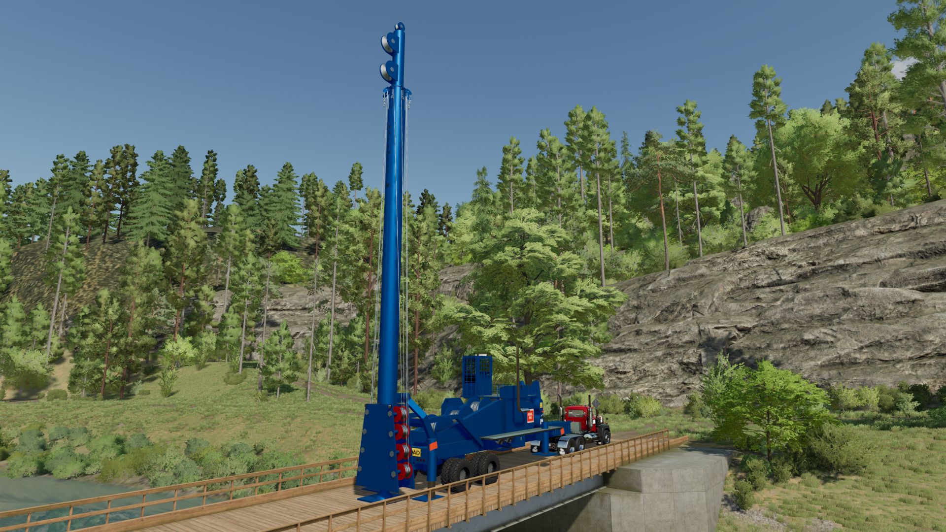 Hallbilt 110 Teleferica forestale a torre