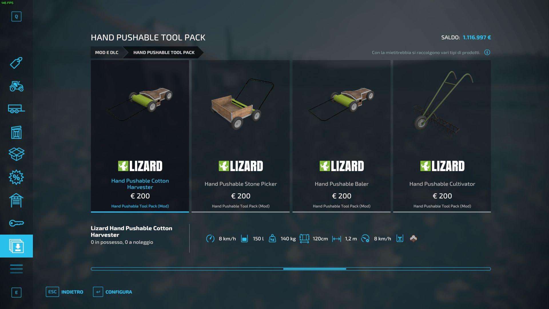 Hand Pushable Machines Pack
