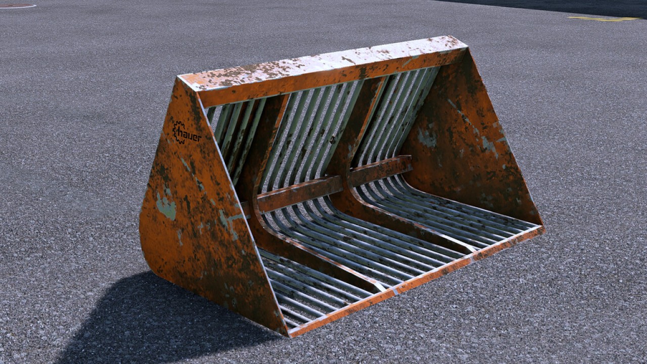 Hauer RK Basket And Stone Picker