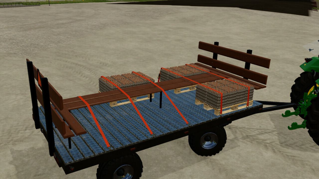 Hay Wagon With Seats