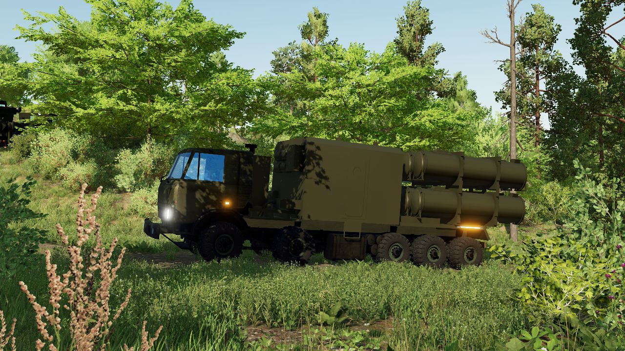 Тяжёлый грузовик Kamaz (ракетная пусковая установка / конфигурация TEL)