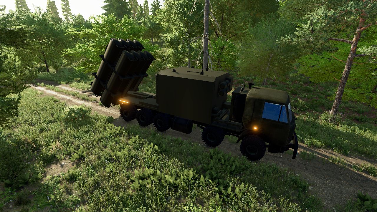 Тяжёлый грузовик Kamaz (ракетная пусковая установка / конфигурация TEL)