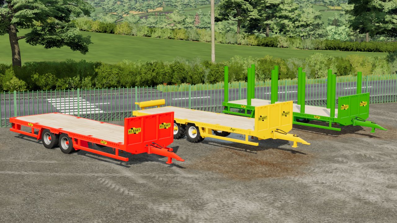 Herbst Flat Bed Trailer